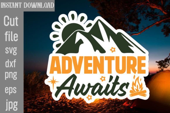Download Adventure Awaits SVG Cut File - Adventure Collection