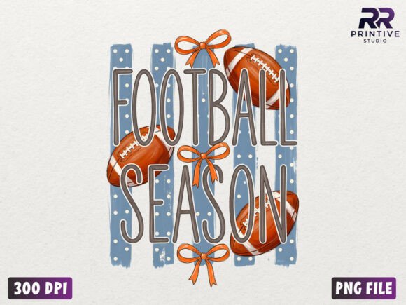 Download Preppy Football Season Coquette PNG - Season Collection