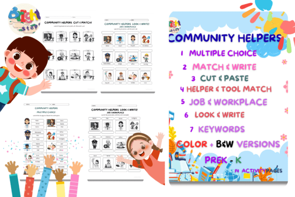 Download Community Helpers | Match &amp; Write, Cut &amp; - Unity Collection